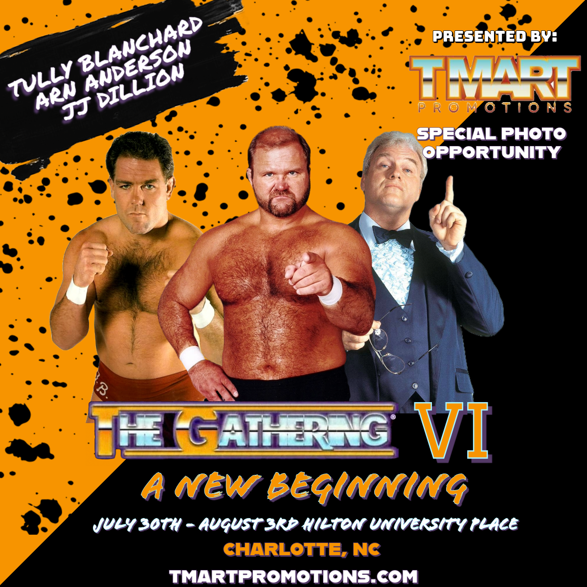 Arn Anderson, Tully Blanchard & JJ Dillon Photo - Own Camera