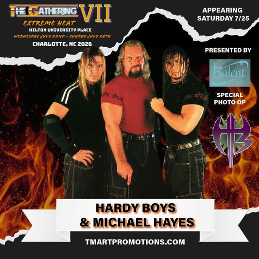 Hardy Boys & Michael Hayes PRO PHOTO