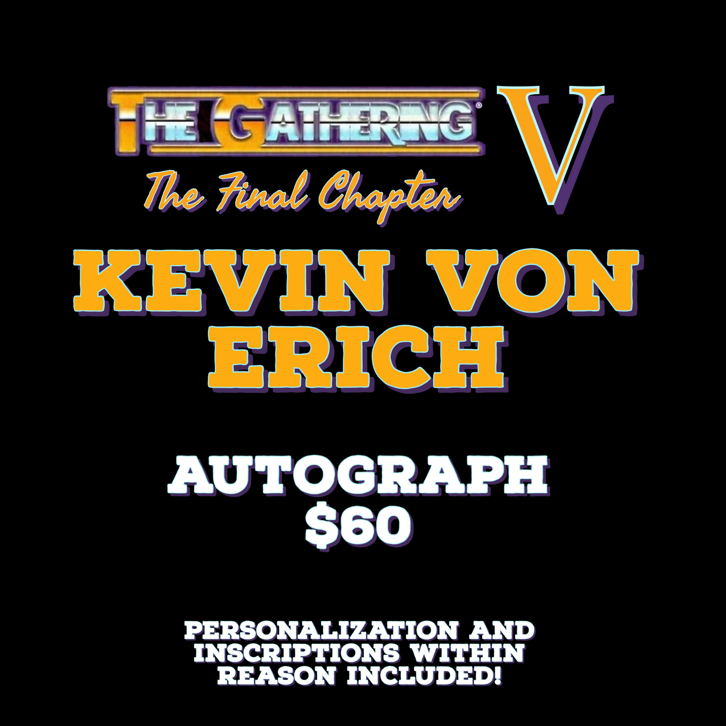 Kevin Von Erich Autograph