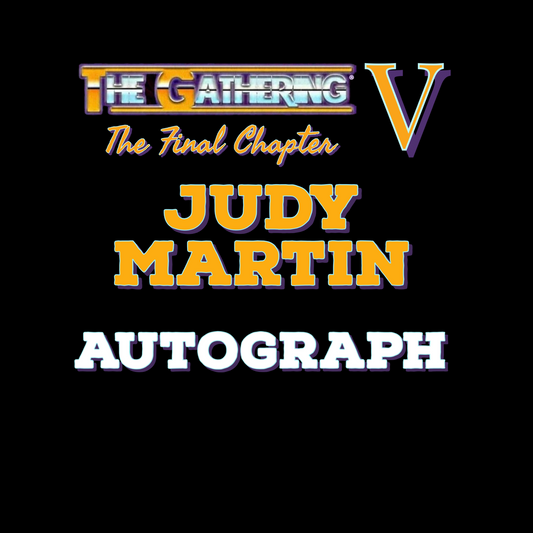 Judy Martin AUTOGRAPH