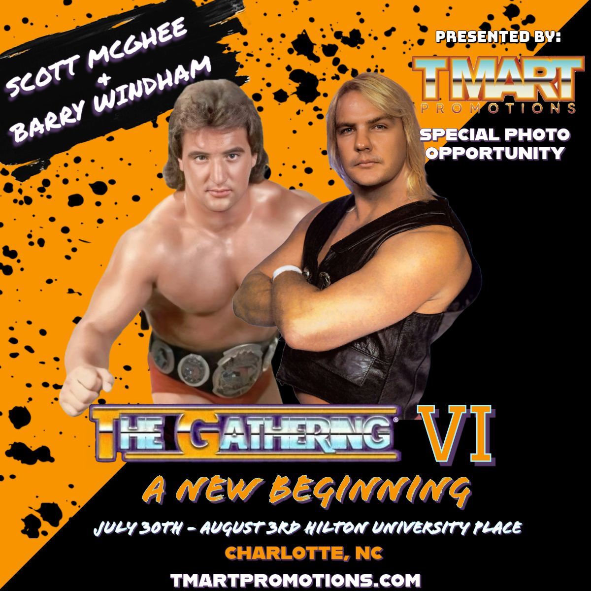 Barry Windham & Scott Mcghee PRO PHOTO